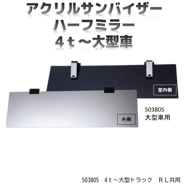 ジェットイノウエ アクリルサンバイザー 4t〜大型トラック ハーフミラー 左右共用 503805 :8001573:CarParts SORA - 通販 - Yahoo!ショッピング ジェットイノウエ アクリルサンバイザー 4t〜大型トラック ハーフミラー 左右共用 503805 :8001573:CarParts SORA - 通販 - Yahoo!ショッピング