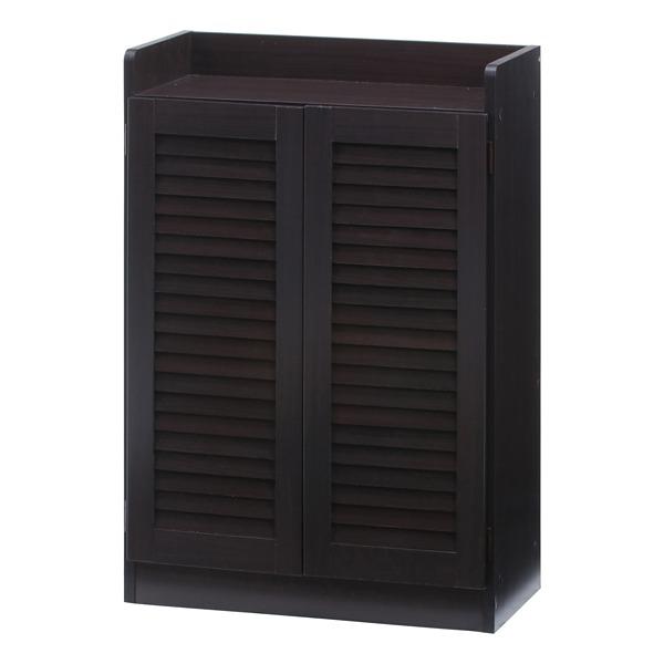 【新品・送料無料】ルーバーシューズボックス ブラウン ブラウン】ルーバーシューズボックス（オープントップ） 【公式通販】
