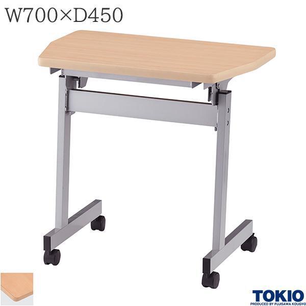 JK-7 【オフィス家具専門店】ミーティングテーブルです！ ミーティングテーブル 幅700×奥行450×高さ700mm キャスター付き 天板