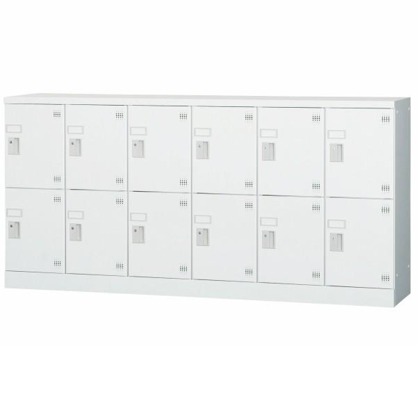 ���b�J�[ 12�l�p GLK-S12YS ���t�� �X�`�[���� �I�t�B�X�Ƌ� �X�`�[�����b�J�[ �X�߃��b�J�[ �O���[���w���@�K�����i ���{�� �ԏ�n��