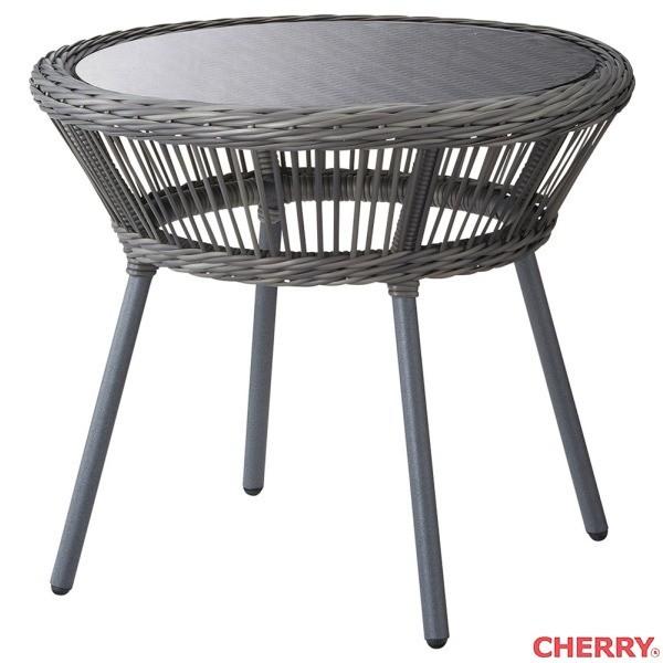 ガーデンテーブル W570φ H495 カロンテーブル cherry 桜屋工業 丸