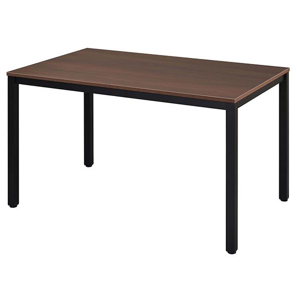 【特徴】■　使い勝手のよいシンプルなミーティングテーブルです。■　天板の厚みは18mmでキズの付きにくいメラミン化粧仕上げです。■　脚部はスチール製40mm角パイプでシルバー（グレー調）塗装です。■　天板耐荷重は約40Kg　六角レンチが付属...