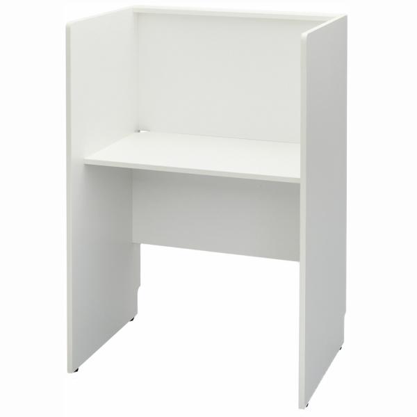 【特徴】■　増連できる個別型集中ブースです。■　単体のブース型デスクとしての使用はもちろん、別売りの増連タイプを組み合わせることで半永久増連が可能で自習室や個別学習塾、コールセンターなどにもおすすめです。■　天板と幕板の2箇所に配線穴付き。...