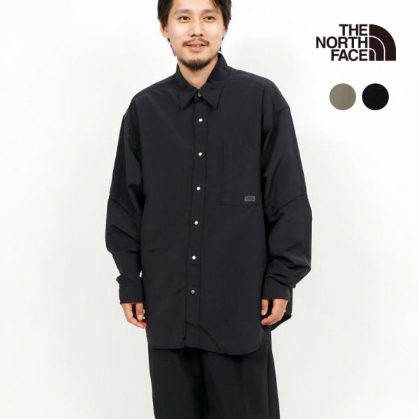 ノースフェイス L/S ENRIDE SHIRT NR62461 黒 L 公式】ロングスリーブエンライドシャツ（ユニセックス）｜ザ