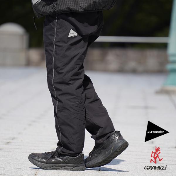 and wander（アンドワンダー） グラミチ クライミングパンツ メンズ
