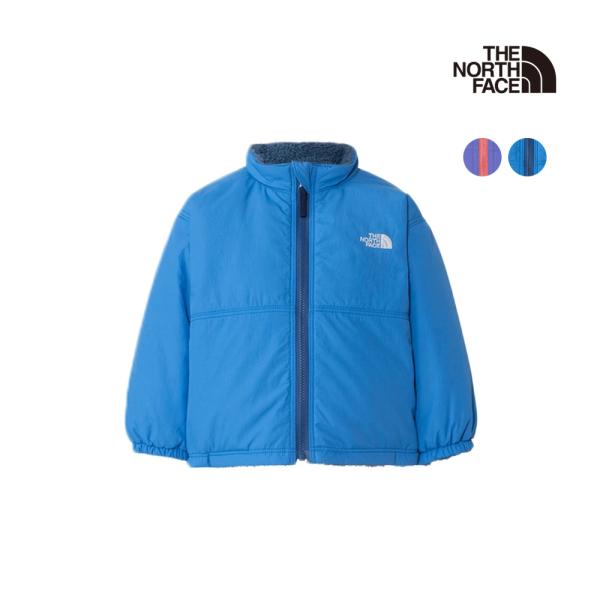 【ブランド】THE NORTH FACE / ザ・ノース・フェイス【商品名】リバーシブルコージージャケット（ベビー）B REVERSIBLE COZY JACKET■リバーシブルで活躍する冬ジャケット。防風性/耐久性に優れた撥水加工済みリッ...