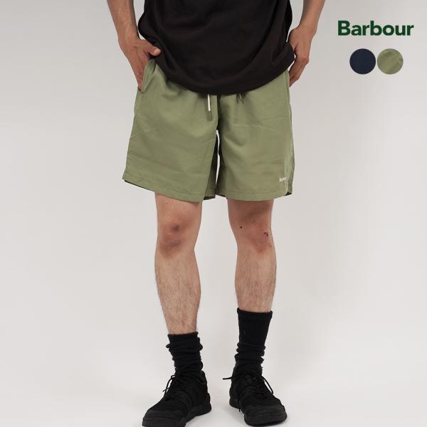 Barbour メンズ ショートパンツ・ショーツ Barbour（バブアー） ショートパンツ ハーフパンツ メンズ ロゴ スイム