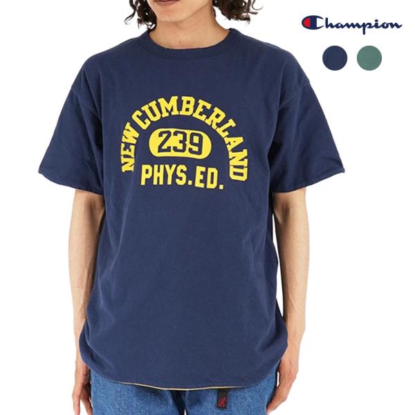 チャンピオン Tシャツ カットソー メンズ USN リバーシブルTシャツ トゥルートゥーアーカイブス Champion C3-D330 正規取扱品