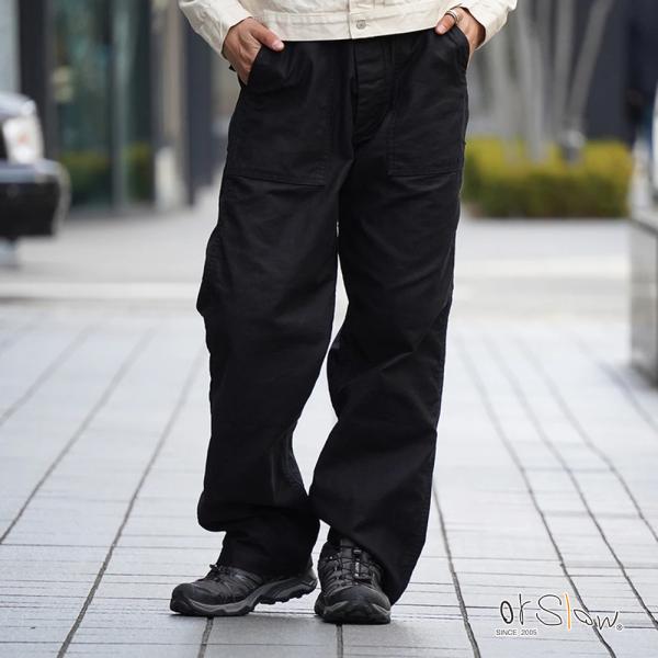 orSlow（オアスロウ） ワイドパンツ メンズ US アーミー ファティーグ