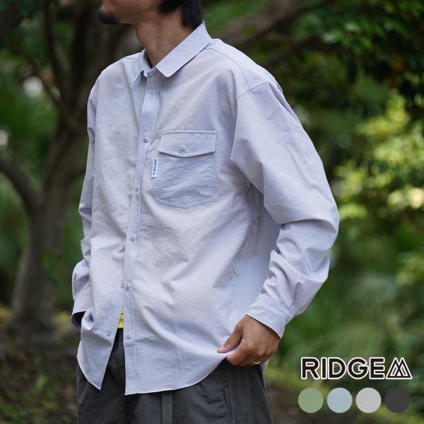 リッジマウンテンギア シャツ メンズ ベーシックロングスリーブシャツ 2026 RIDGE MOUNTAIN GEAR TOP001 正規取扱品