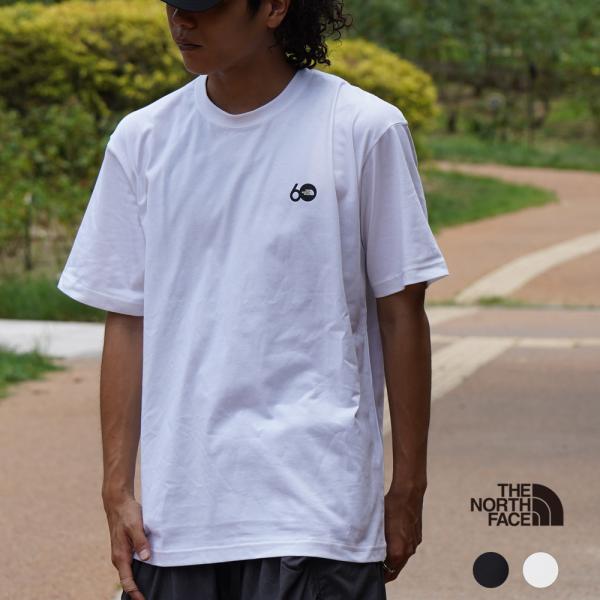 ザ・ノース・フェイス Tシャツ カットソー メンズ ショートスリーブ60th シンプルロゴティー THE NORTH FACE NT82641 正規取扱品
