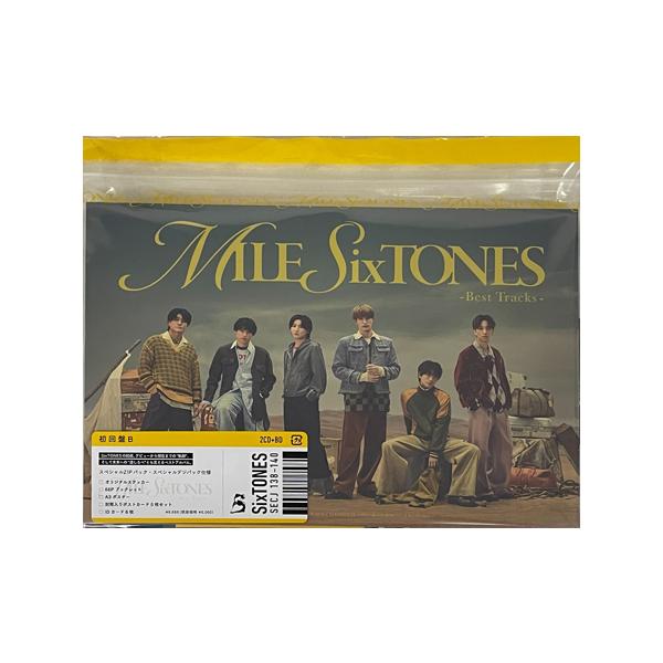 MILESixTONES -Best Tracks- 初回盤B ／ SixTONES (CD、Blu-ray) [送料無料(一部地域を除く)]