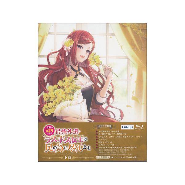 悲劇の元凶となる最強外道ラスボス女王は民の為に尽くします。BD-BOX 下巻 (Blu-ray)
