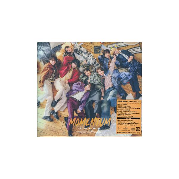MOMENTUM 初回限定盤A ／ timelesz (CD、Blu-ray) [送料無料]