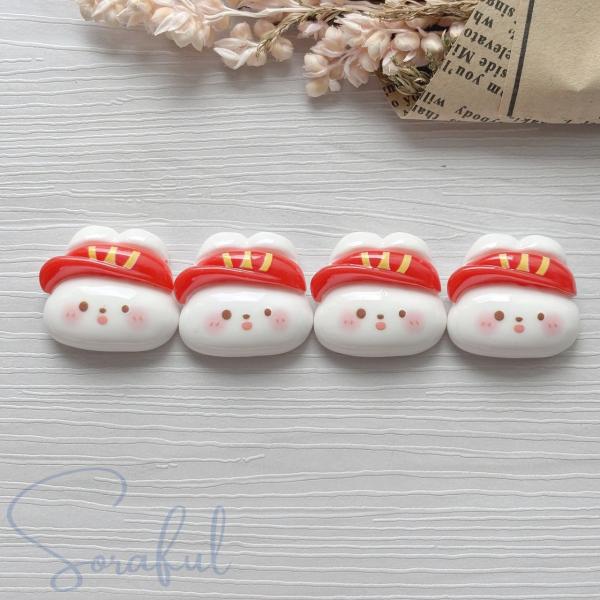 バーガーショップクルーのうさちゃん　4個