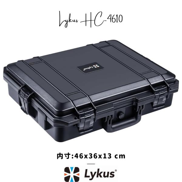 Lykus HC-4610 防水防塵 プロテクターケース 格子状カットスポンジ内蔵