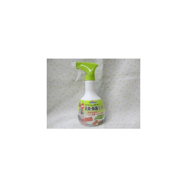 ドギーマン　ウサギ・ハムスターの消臭・除菌ミスト【緑ボトル】　380ml