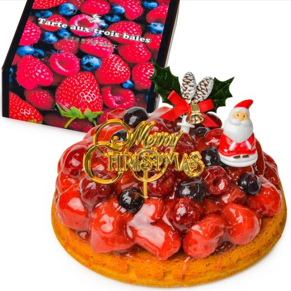 【ベリーグッドタルト】ソルシエで一番人気の「苺のコンポートタルト」にラズベリーカスタードクリームをサンドし、フレッシュのブルーベリー、ラズベリーを更にトッピング。ベリーの美味しさをもっと楽しめるベリーグッドなタルトが出来上がりました。【クリ...