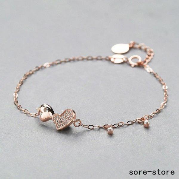 腕時計 アクセサリー 桜の花びら 厚みあり ブレスレット レディース 30代40代 ダブルハート チェーンブレスレット 重ね付け 大人 シルバー925 プラチナ仕上げ 女性 誕生日プレゼント 4xqcnbtqwb Tritop Com Br