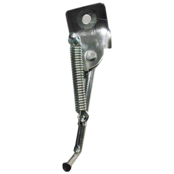 自転車用1本スタンド 幼児子供用 12インチ (S-700 12 CP)● 素材：クロムメッキ● 対応サイズ：12インチ ●カラー：CP ※ 自転車の車種によっては取り付けが不可の場合もございます。※サイズにより画像と形状が異なる事が　ござ...