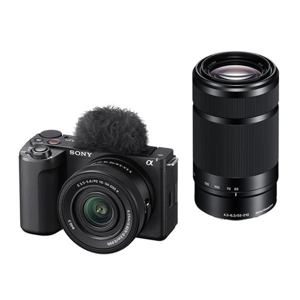 [Release date: August 2, 2024]SONY デジタル一眼カメラ VLOGCAM ZV-E10M2X(B)ダブルズームレンズキット自在に、シネマティック。レンズ交換式VLOGCAM（TM）大型センサー APS-Cサイ...