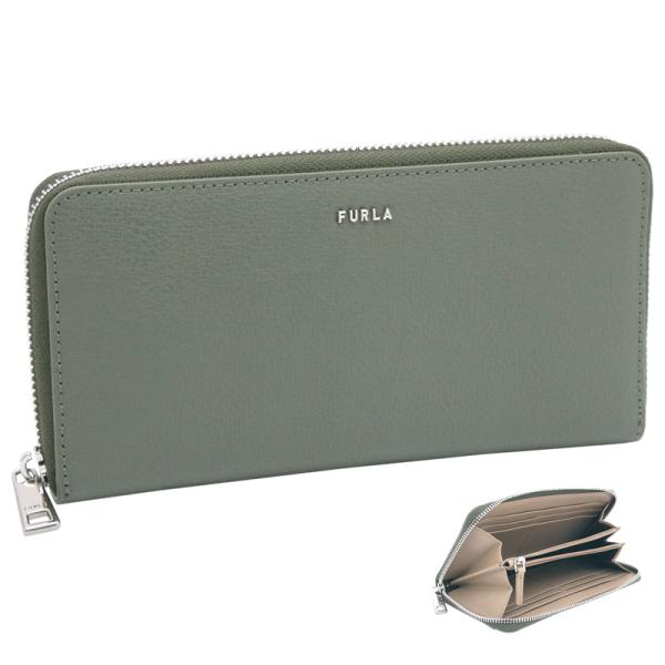 フルラ Furla Man Project ジップアラウンドウォレット CACTUS+GREIGE ...