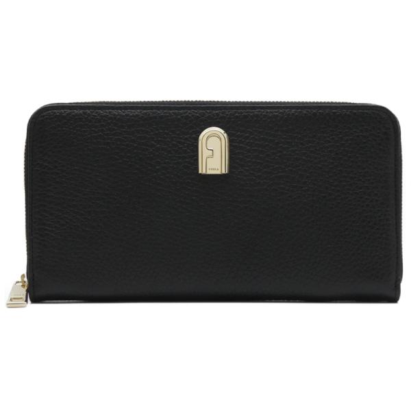 FURLA フルラ SLEEK ジップアラウンド Xl NERO ブラック 