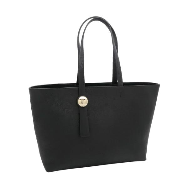 【現行モデル/極美品】　フルラ　スフェラL　トートバッグ　オールレザー　ブラック sorfege_furla-wb01353-hsf000-