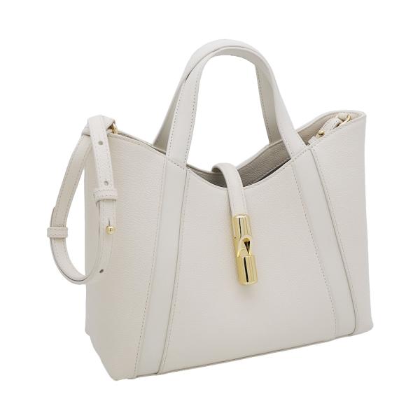 FURLA（フルラ） Furla Goccia トートバッグ S PANNA ホワイト