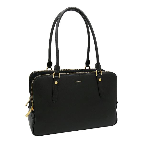 FURLA（フルラ） FURLA GIULIA ボストンバッグ L NERO ブラック