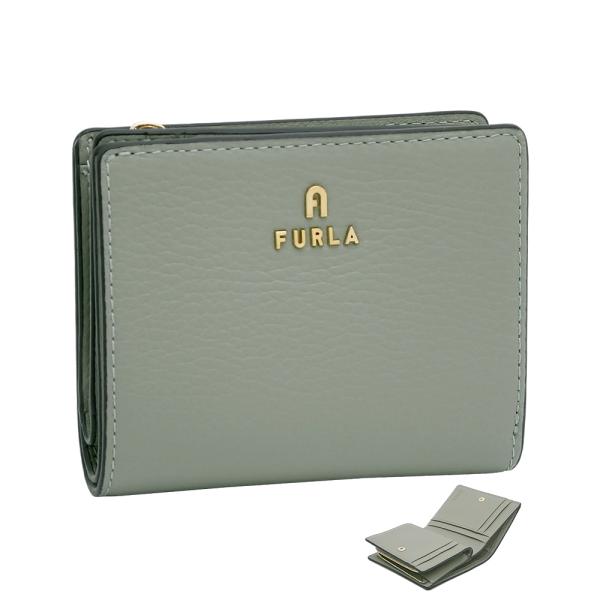 【新品未使用】FURLA カメリア 長財布 水色 フルラ 長財布 財布 レディース カメリア エクストラ ラージ