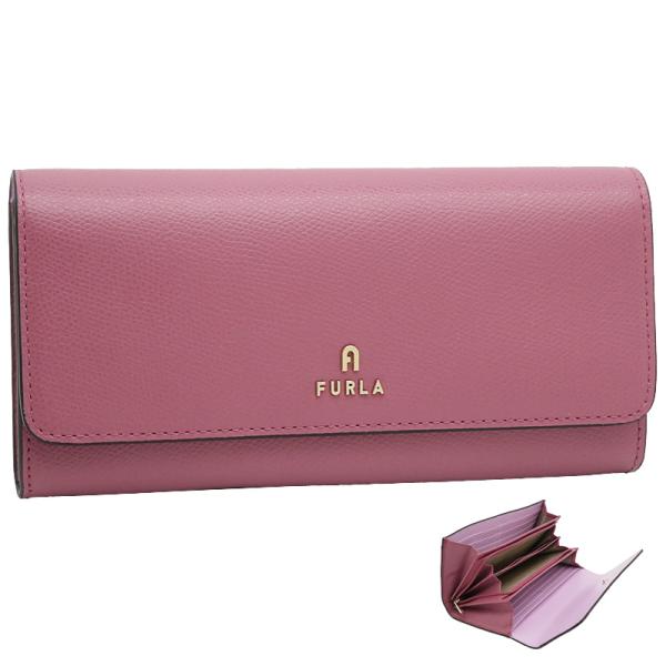 FURLA（フルラ） Furla Camelia 長財布 XL BLUSH PINK+SAKURA int
