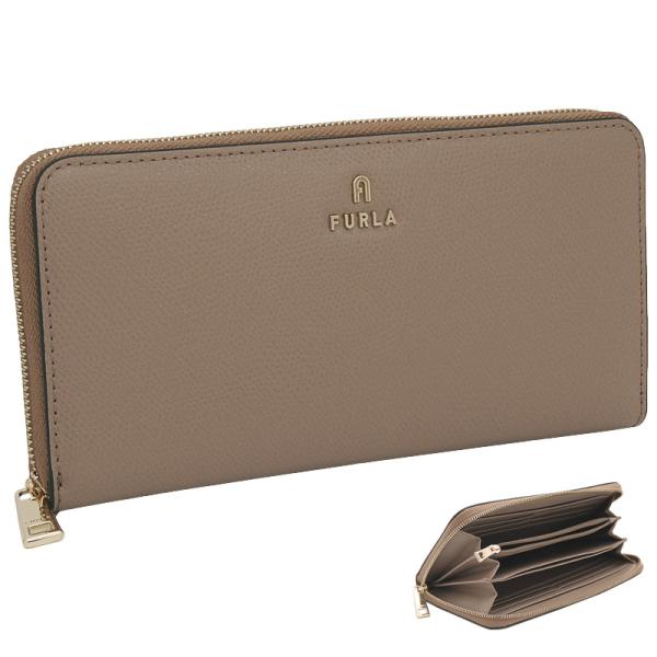 FURLA（フルラ） Furla Camelia ジップアラウンド XL GREIGE