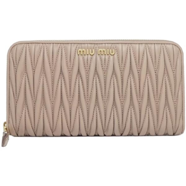ミュウミュウ Miumiu Miu Miu マテラッセ ジップアラウンド ウォレット ラウンド 長財布 カメオ ピンクベージュ 5ml506 N F0770 Cammeo 18 19 新作 Buyee Buyee 日本の通販商品 オークションの代理入札 代理購入