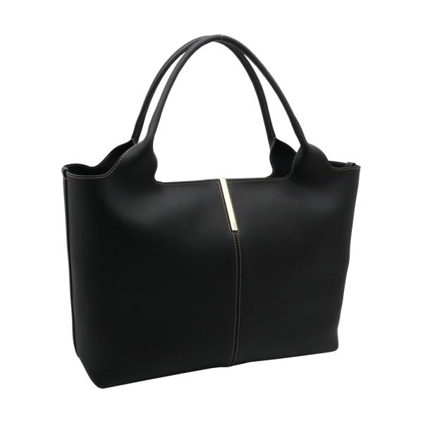 ❽トッズ　トートバッグ　レザー　ターンロック　２層　黒　A4 Tod's トートバッグ レザー ターンロック 2層 ブラック A4