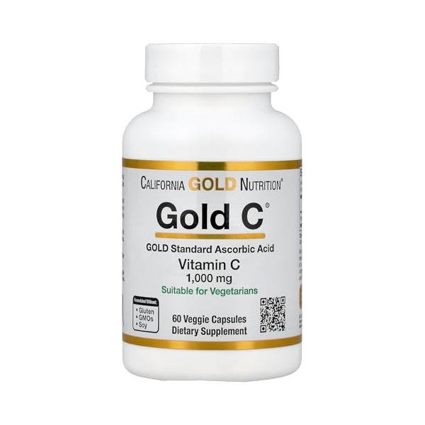 California Gold Nutrition ゴールドC 【iHerb アイハーブ 公式】 カリフォルニア ゴールド ニュートリション Gold C ビタミンC サプリメント サプリ
