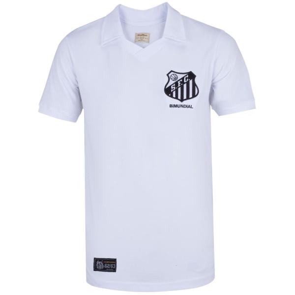 ブラジルサッカーレトロ公式 サントスFC 1962/63 復刻ユニフォーム