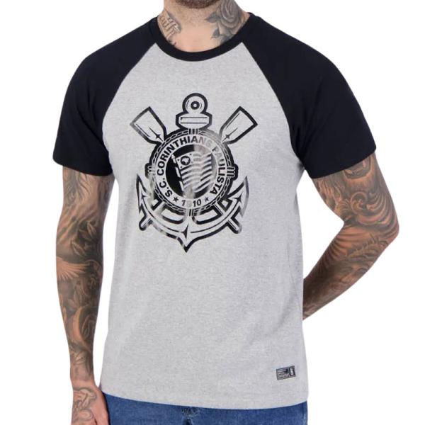 コリンチャンス ラグランTシャツ エンブレムプリント CORINTHIANS公式ウェア