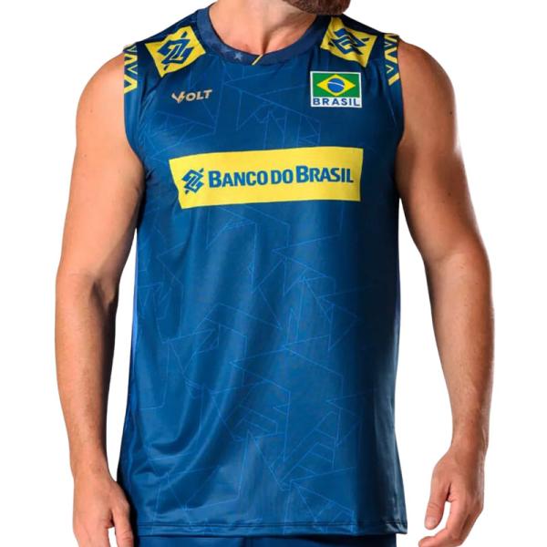 バレーボールブラジル代表 CBVスポンサー入りタンクトップ