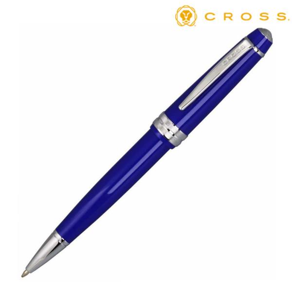 ノベルティ 記念品　CROSS クロス ギフト包装 レーザー名入れ対応・ベイリー　ライト　NAT0742-4　ブルー　ボールペン　