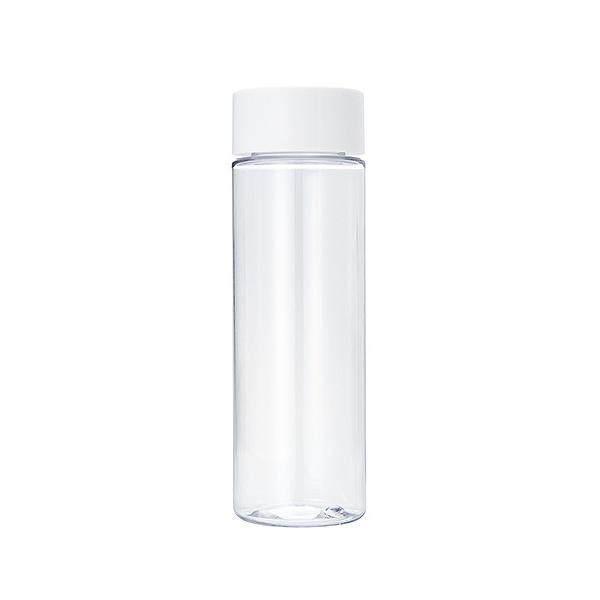 ロゴ入れ、名入れ・記念品・ノベルティに! マイクリアボトル(500ml)(白