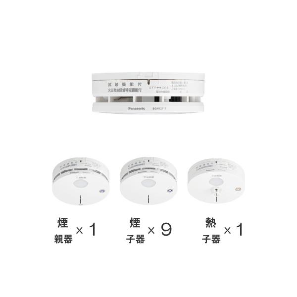 Panasonic（パナソニック） BGW4-W-SET11 特定小規模施設用 自動火災