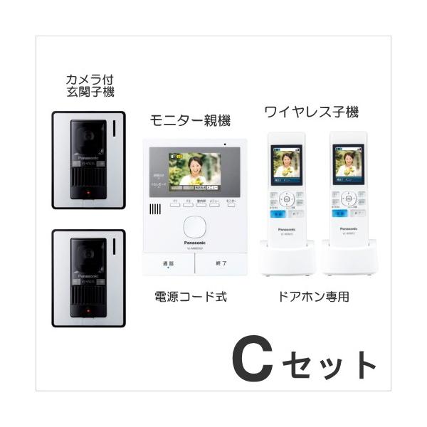 Vl Swd302kl Cセット パナソニック どこでもドアホン カメラ付玄関子機 ２台 ワイヤレスモニター子機 ２台 付セット Vlswd302kl Cset Vl Swd302kl C Set インターホンと音響機器のソシヤル 通販 Yahoo ショッピング