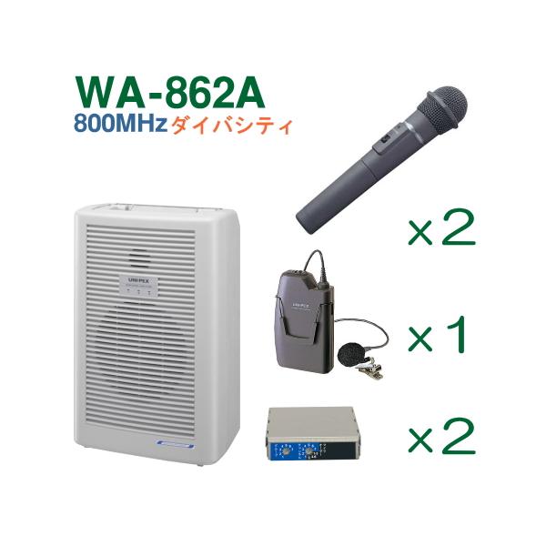 UNI-PEX ユニペックス 800MHz帯 ワイヤレスアンプ WA-862A