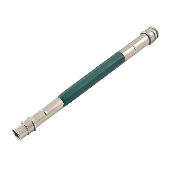 uxcell 鉛筆の伸長 鉛筆延長 鉛筆キャップ 7.6mm 9mmの直径 合金 プラスチック素材 13.5 x 1.2cm