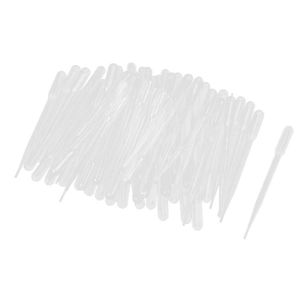 【本商品は国内出荷】お届けは通常1-3日を頂いております。商品名称：ピペットドロッパー;数量：100±2％本容量：3mLの;デザイン：累進素材：プラスチック;カラー：クリアホワイトサイズ：15×1.3cmパッケージコンテンツ：100（±2％...