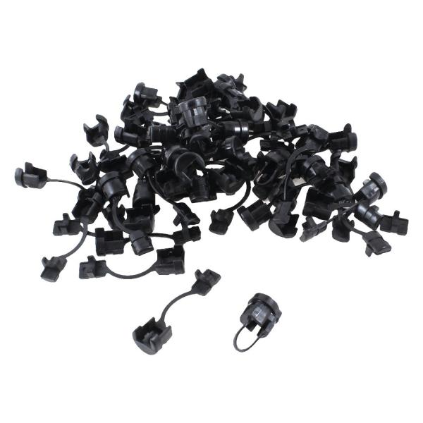 【本商品は海外出荷】お届けは通常20-30日を頂いております。製品名：ストレインリリーフブッシング;サイズ:13 x 12mm (D*H)対応コード径（最大）:5mm ;素材：ナイロンカラー：黒重量:41gパッケージ：50（±2％）個xスト...