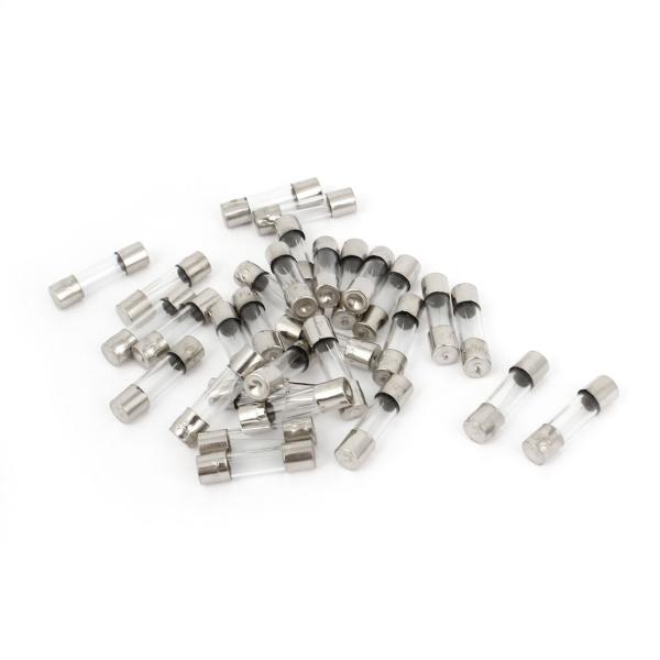 uxcell ガラス管ヒューズ クイック速断 5mm x 20mm 250V 4A F4AL 30個入り