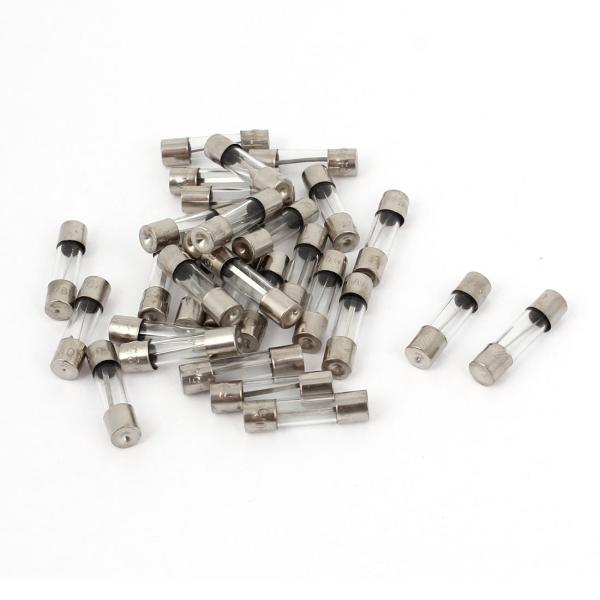 uxcell ガラス管ヒューズ 30個入り 250V 30A F30AL 即効 5mm x 20mm