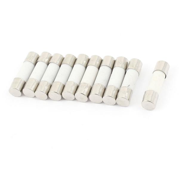 uxcell セラミックヒューズ 250V 30A 5mmx20mm 高速フェラ 10個